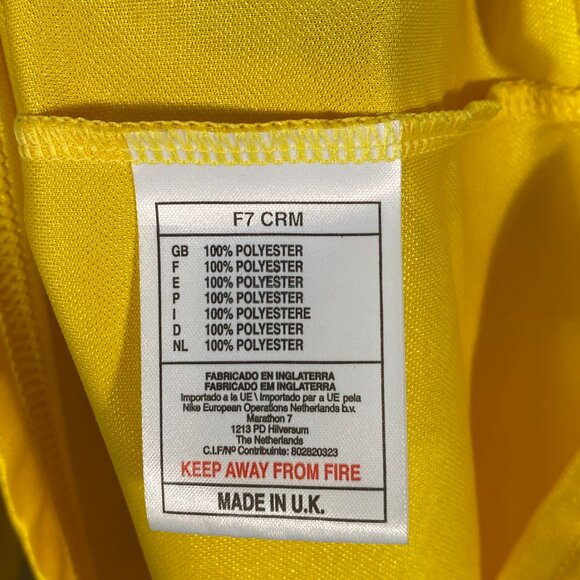 Vintage Nike 1997-99' Glasgow Rangers Keeper Kit Size S - Picture 9 of 10